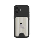 Lilac jellyfish coastal Magnetic wallet