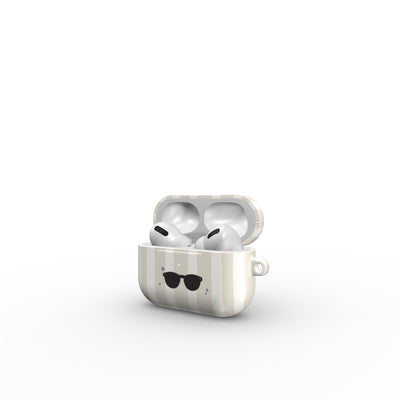 Lilac jellyfish coastal Apple AirPods Tough Case