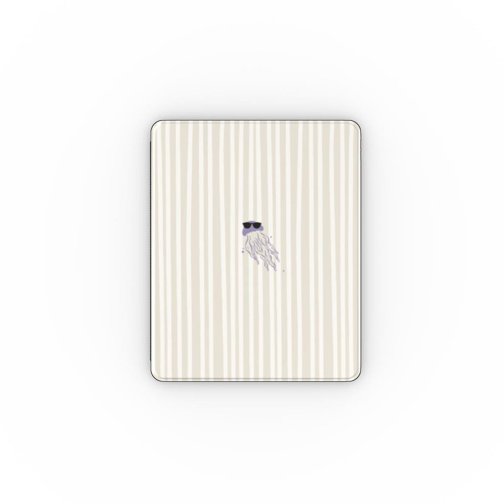 Lilac jellyfish coastal Apple iPad Case