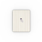 Lilac jellyfish coastal Apple iPad Case