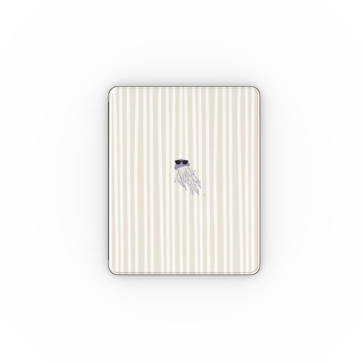 Lilac jellyfish coastal Apple iPad Case