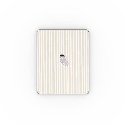 Lilac jellyfish coastal Apple iPad Case