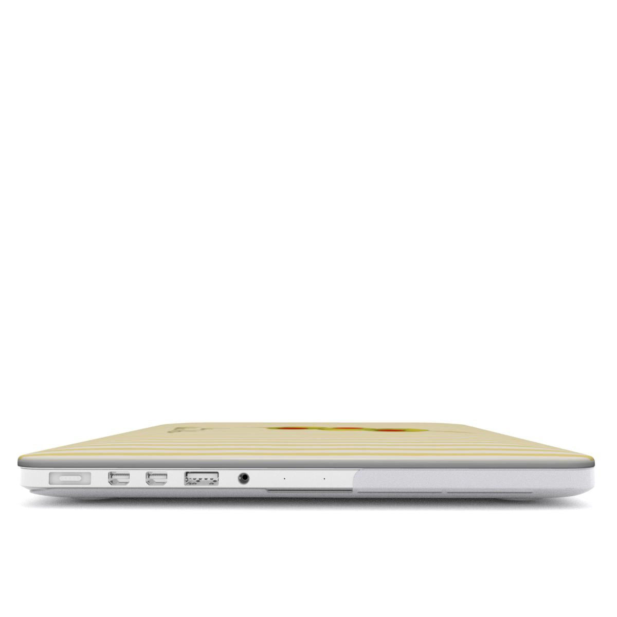 La Dolce Vita | Butter Yellow Coastal MacBook Case