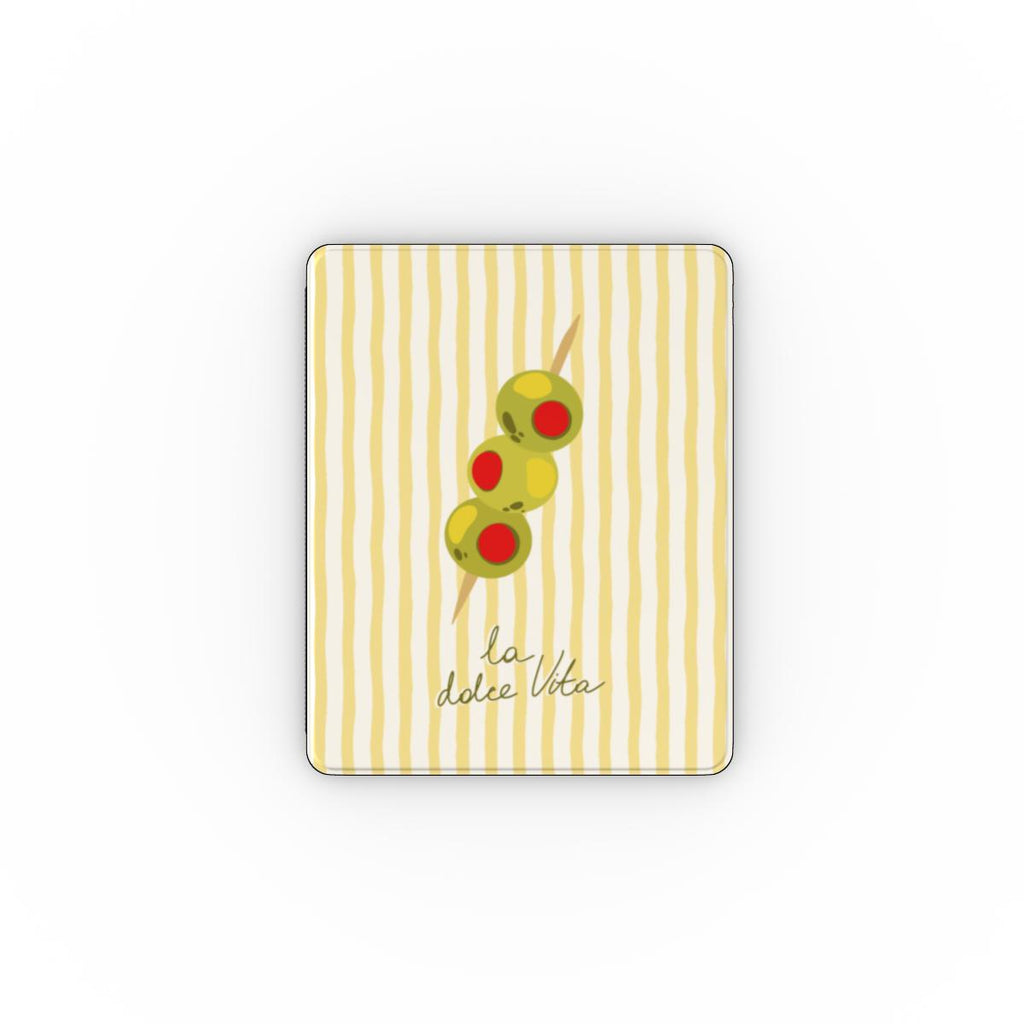La Dolce Vita | Butter Yellow Coastal Apple iPad Case
