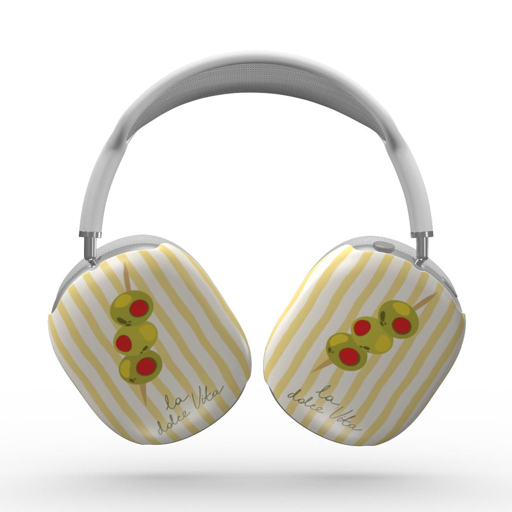 La Dolce Vita | Butter Yellow Coastal Apple AirPods Max Tough Case