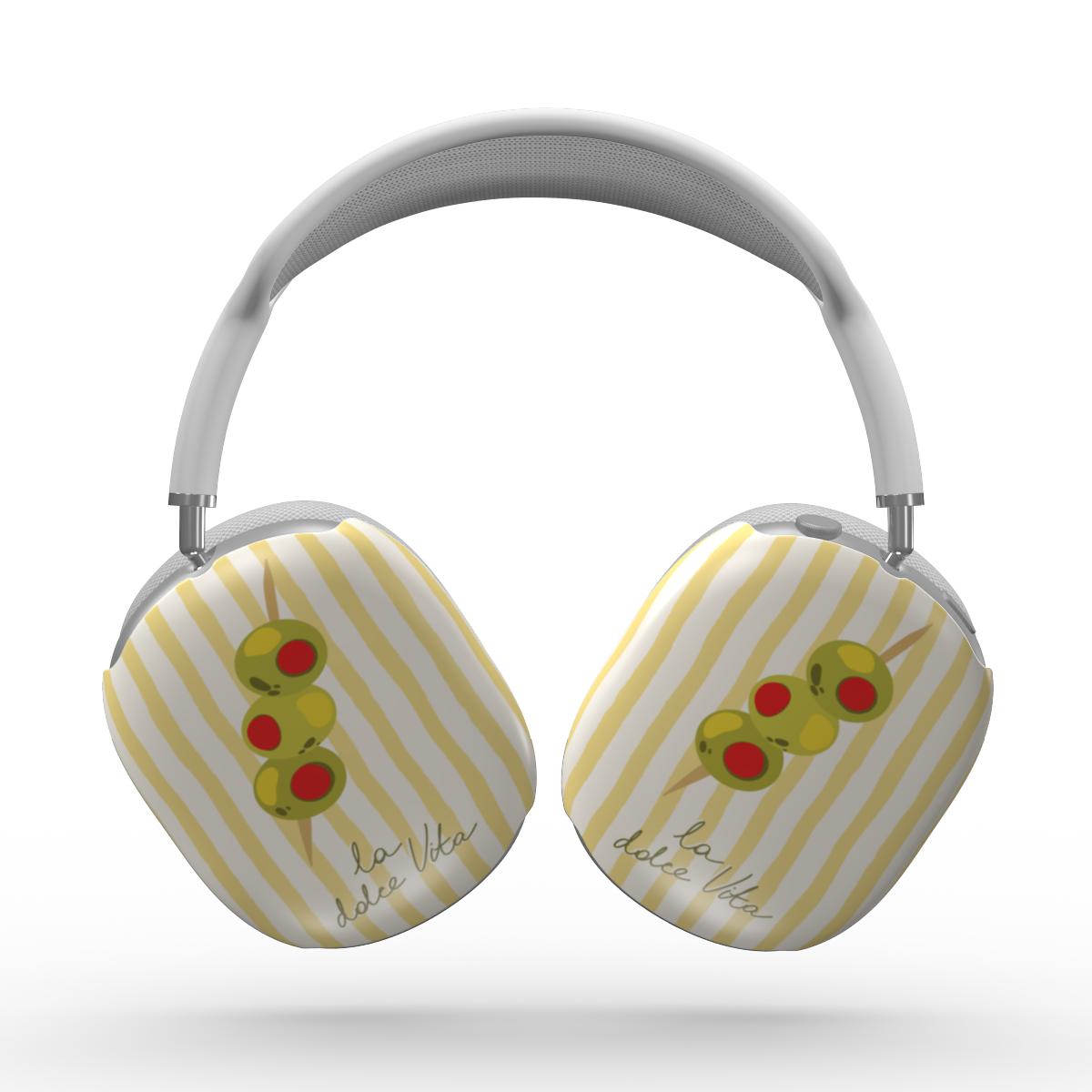 La Dolce Vita | Butter Yellow Coastal Apple AirPods Max Tough Case