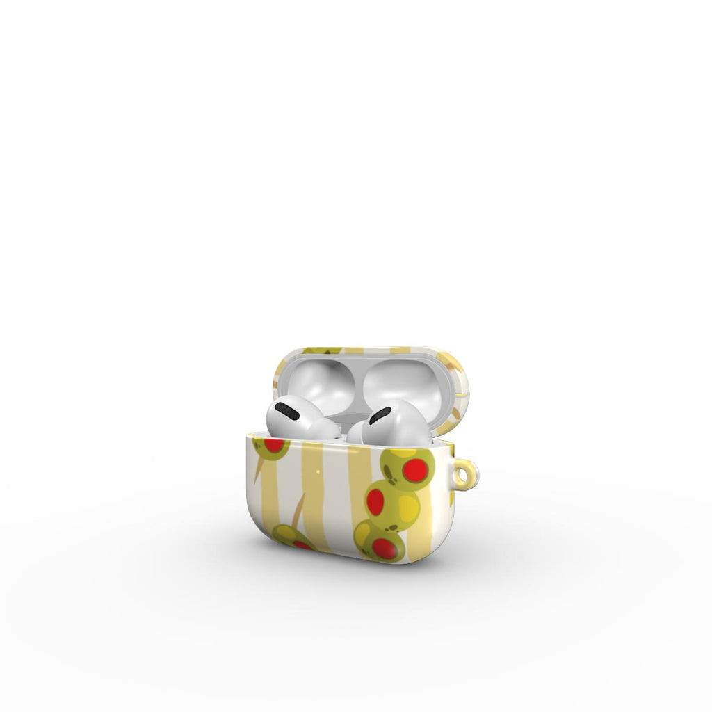 La Dolce Visa | Butter Yellow Coastal Apple AirPods Tough Case