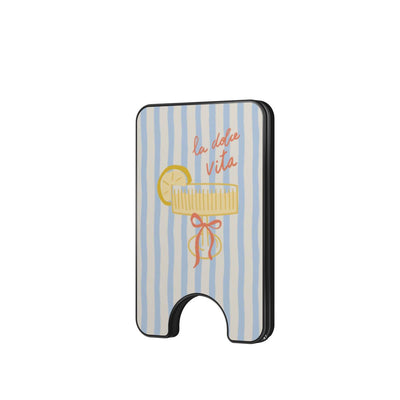 La Dolce Vita | Sky Stripes Coastal Magnetic wallet