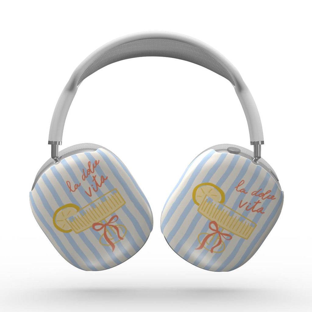 La Dolce Vita | Sky Stripes Coastal Apple AirPods Max Tough Case