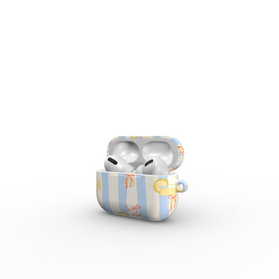 La Dolce Vita | Sky Stripes Coastal Apple AirPods Tough Case