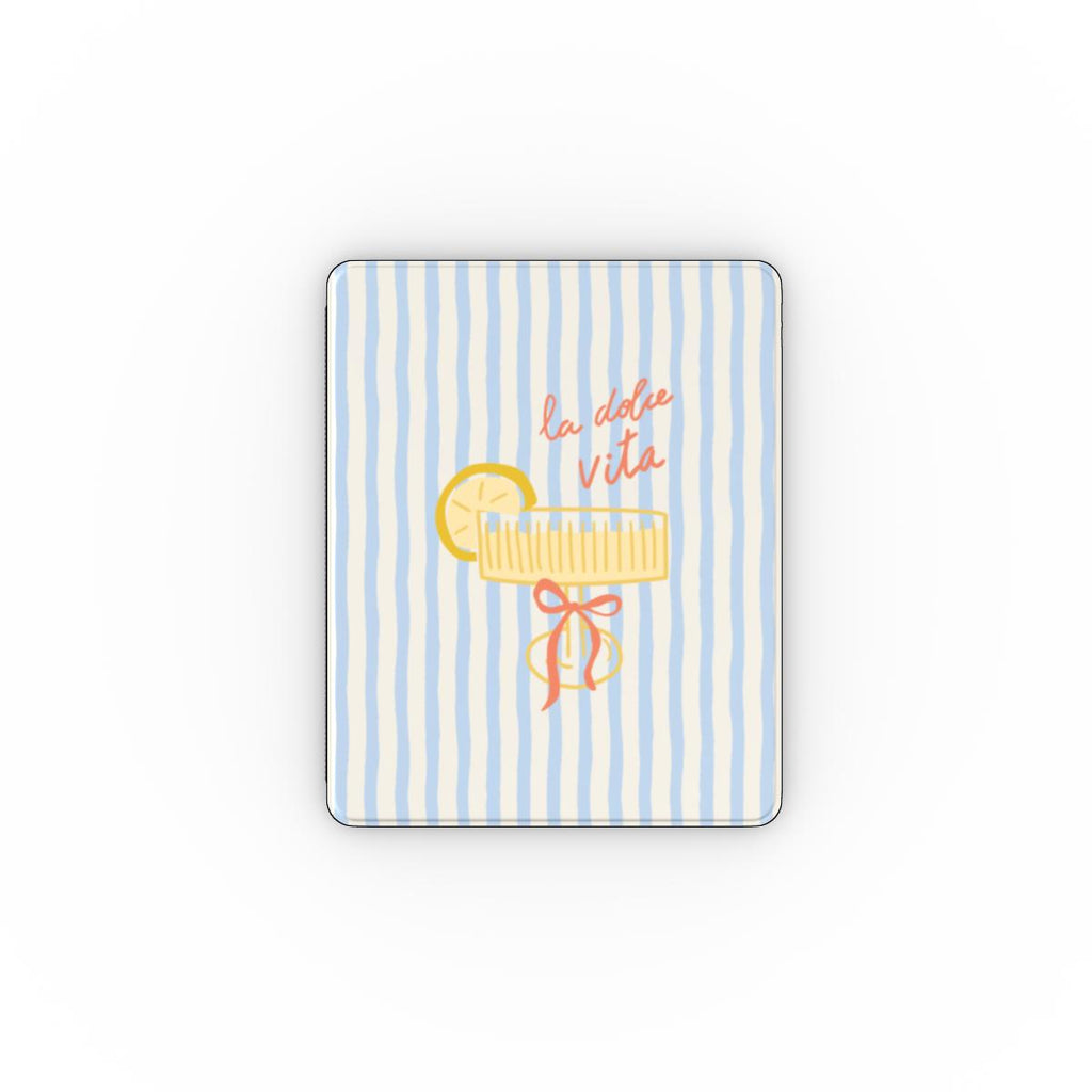 La Dolce Vita | Sky Stripes Coastal Apple iPad Case