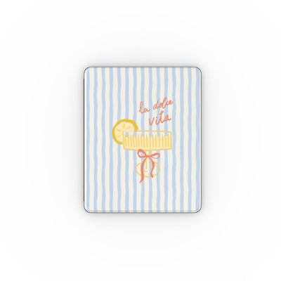 La Dolce Vita | Sky Stripes Coastal Apple iPad Case