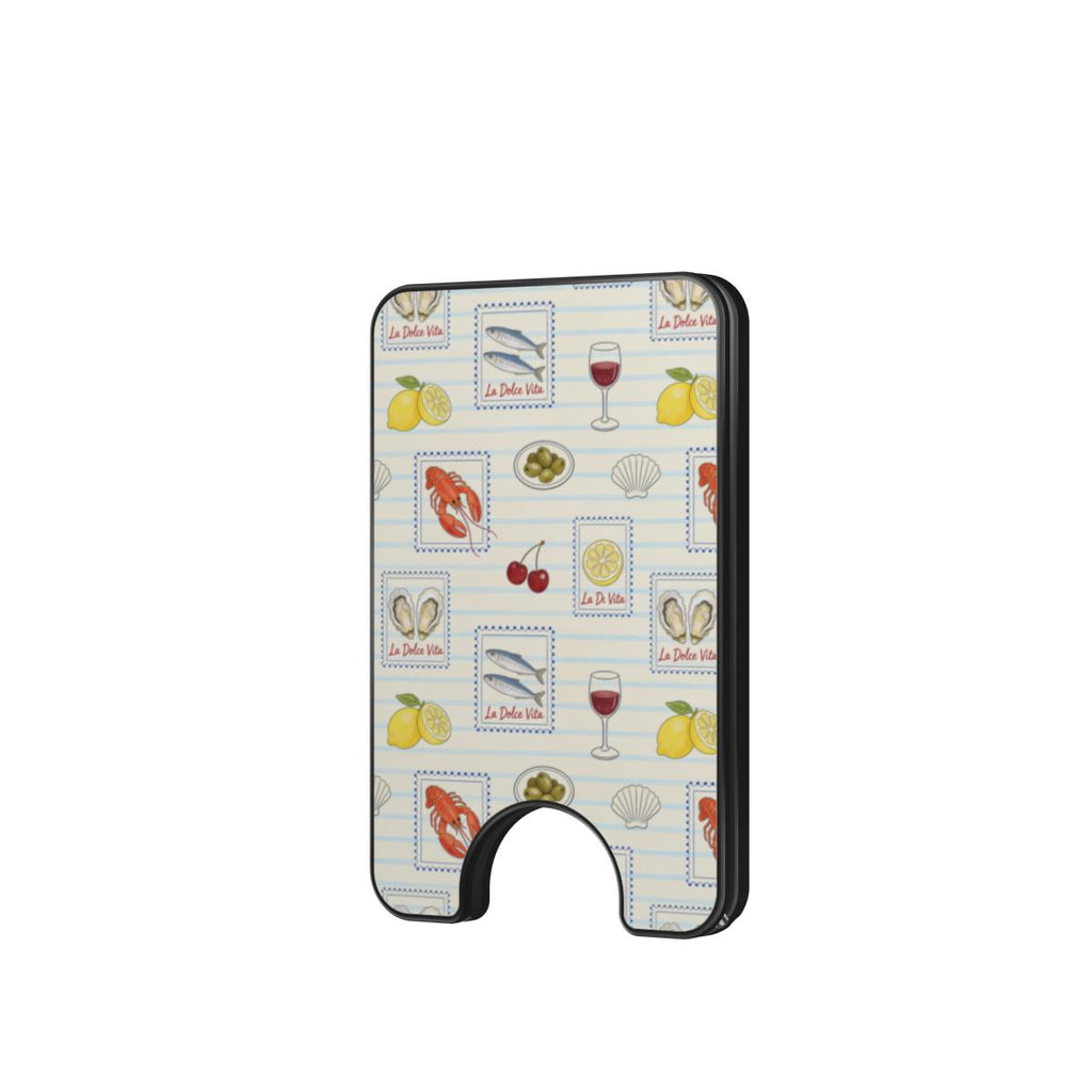 Italian Food Coastal Magnetic wallet