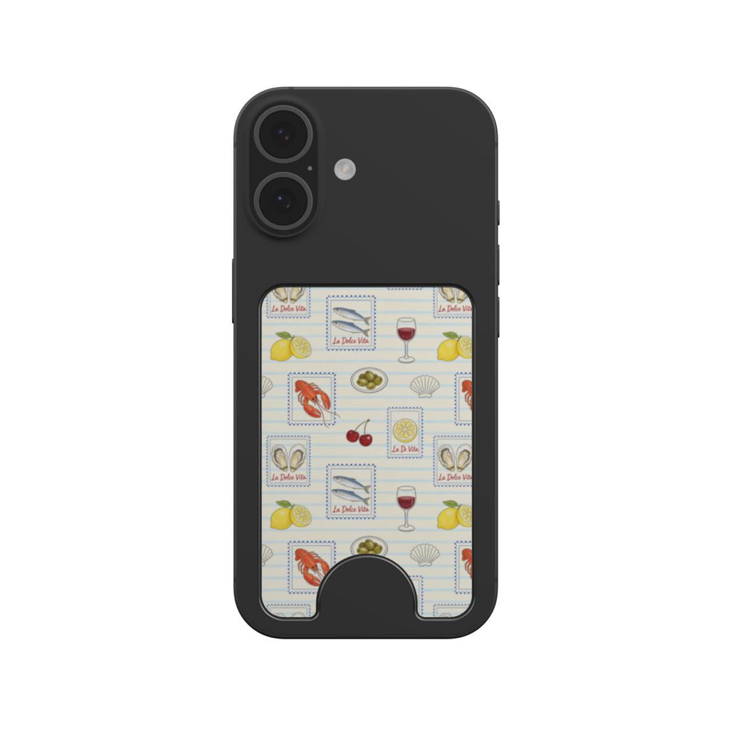 Italian Food Coastal Magnetic wallet