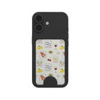 Italian Food Coastal Magnetic wallet