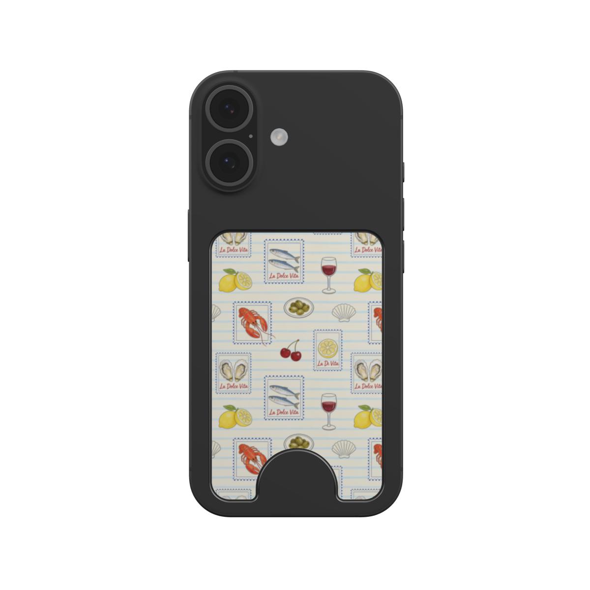Italian Food Coastal Magnetic wallet