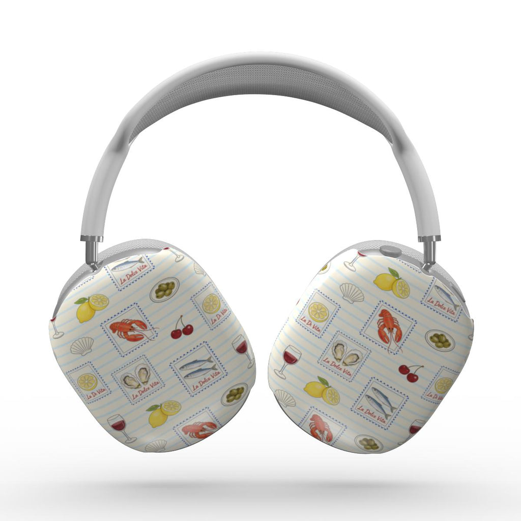 Italian Food Coastal Apple AirPods Max Tough Case