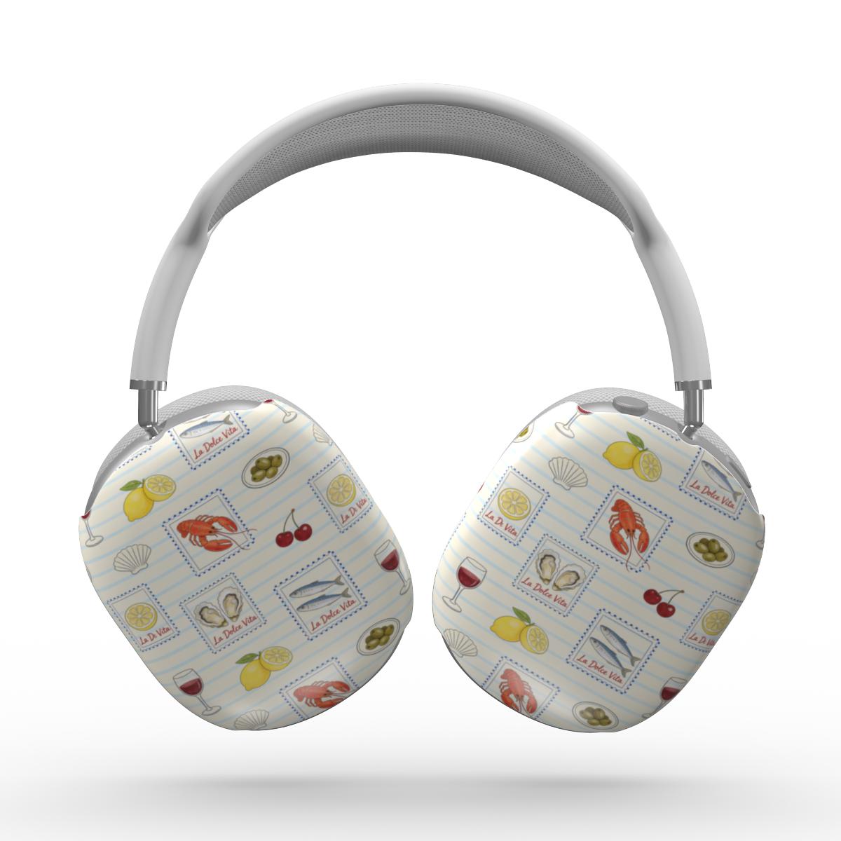 Italian Food Coastal Apple AirPods Max Tough Case