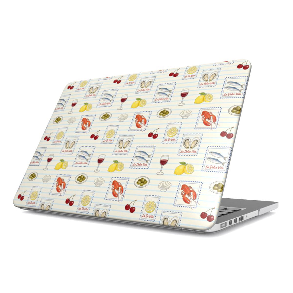 Italian Food Coastal MacBook Case