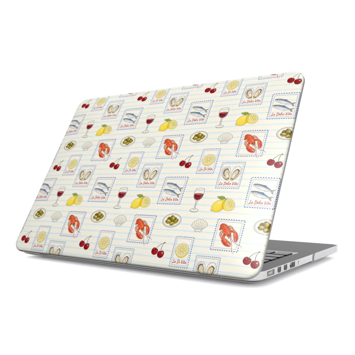 Italian Food Coastal MacBook Case