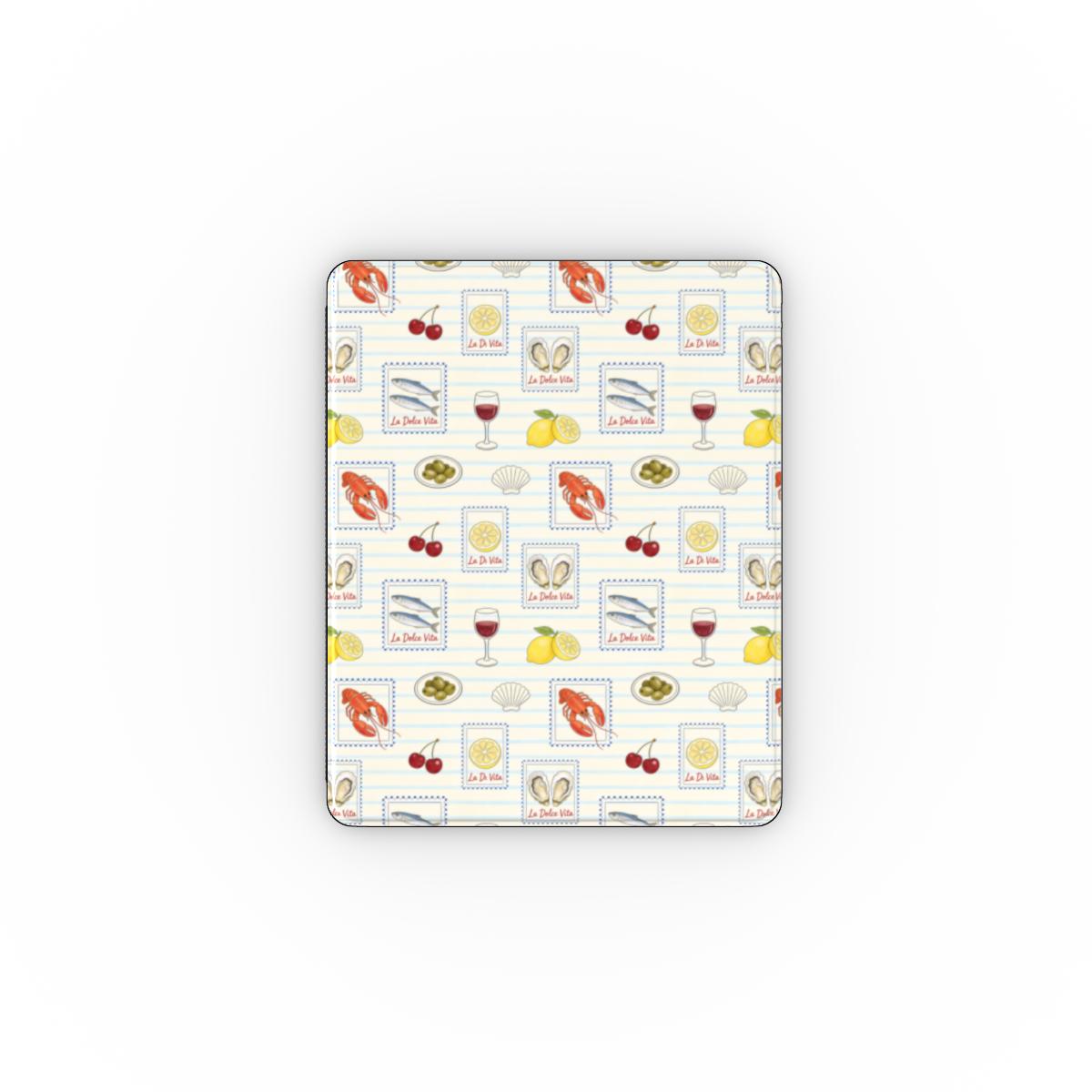 Italian Food Coastal Apple iPad Case