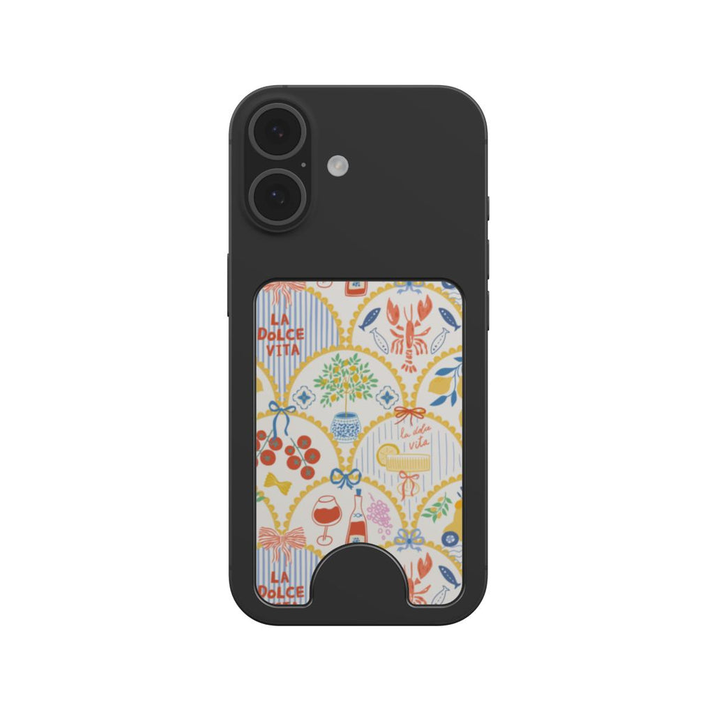 La Dolce Vita Pattern Magnetic wallet