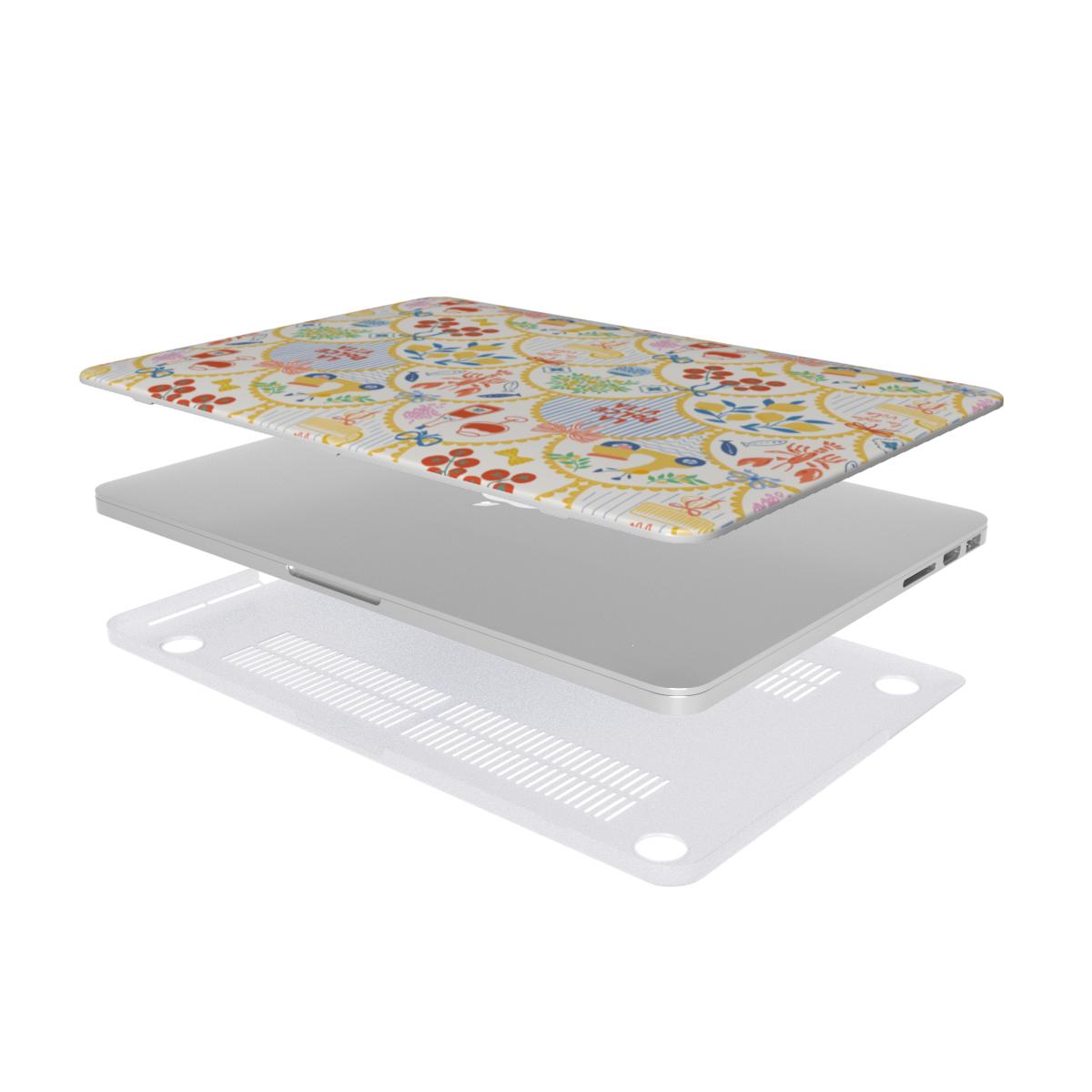 La Dolce Vita Pattern MacBook Case
