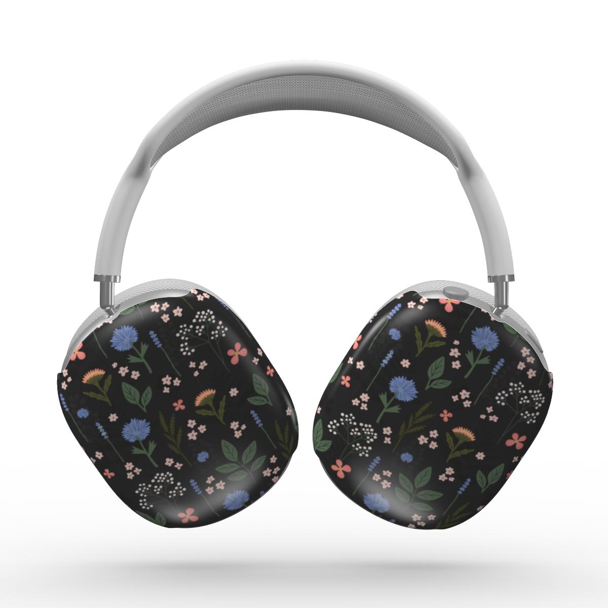 Charcoal Ditsy Floral Apple AirPods Max Tough Case