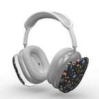 Charcoal Ditsy Floral Apple AirPods Max Tough Case