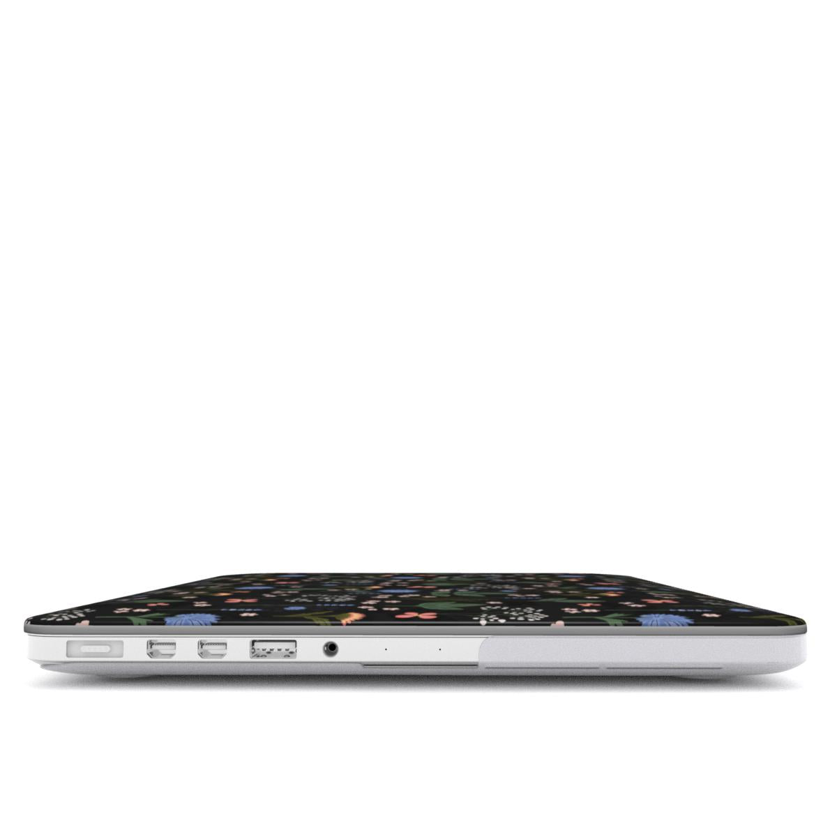 Charcoal Ditsy Floral MacBook Case