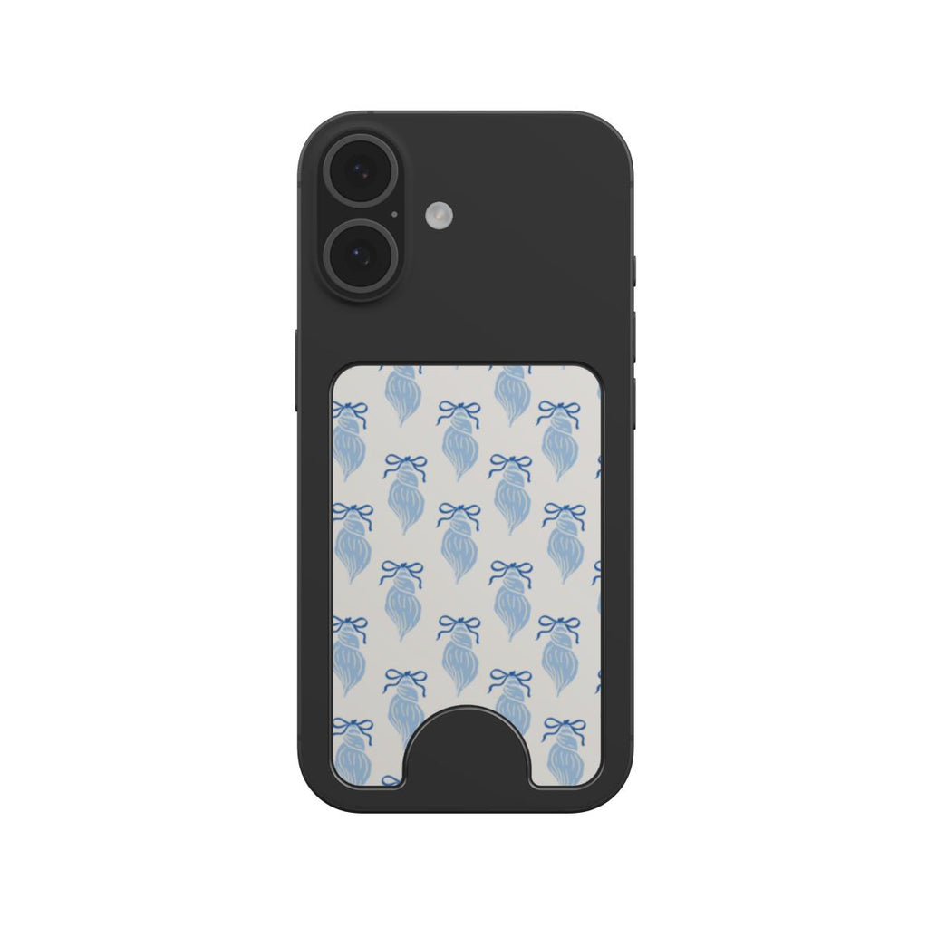 Snail Coastal Pattern Magnetic wallet