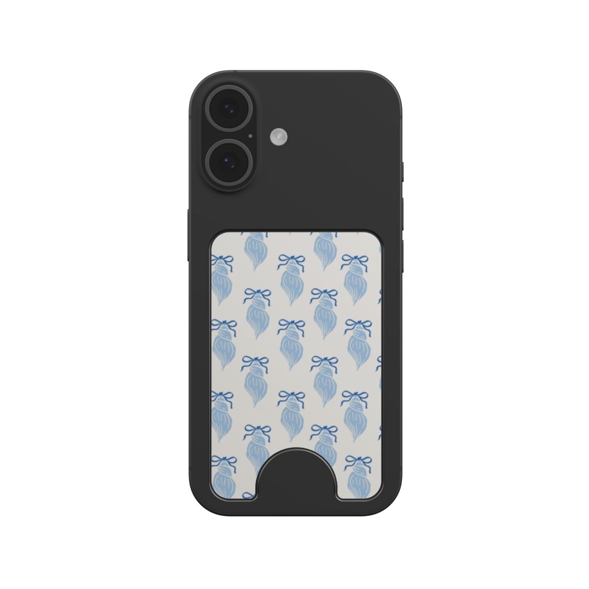 Snail Coastal Pattern Magnetic wallet