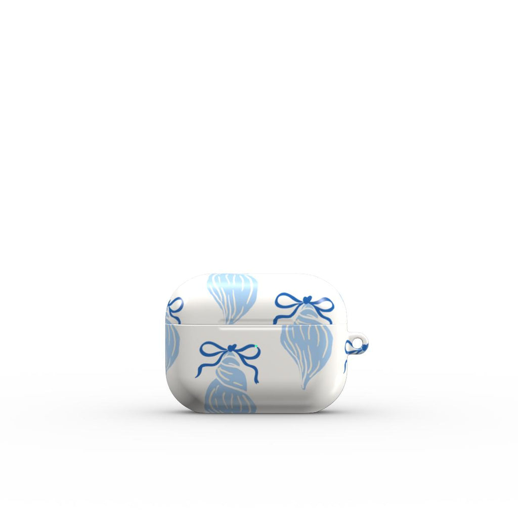 Snail Coastal Pattern Apple AirPods Tough Case