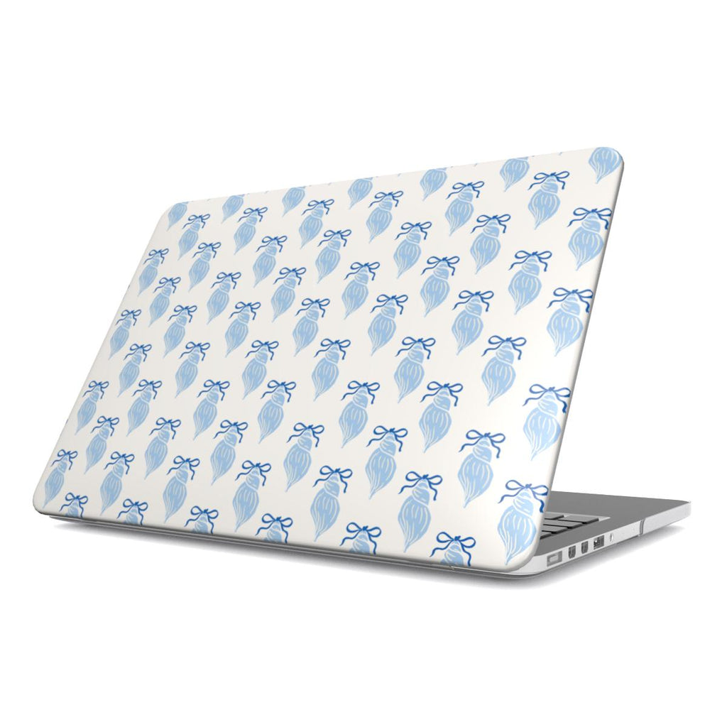 Snail Coastal Pattern MacBook Case