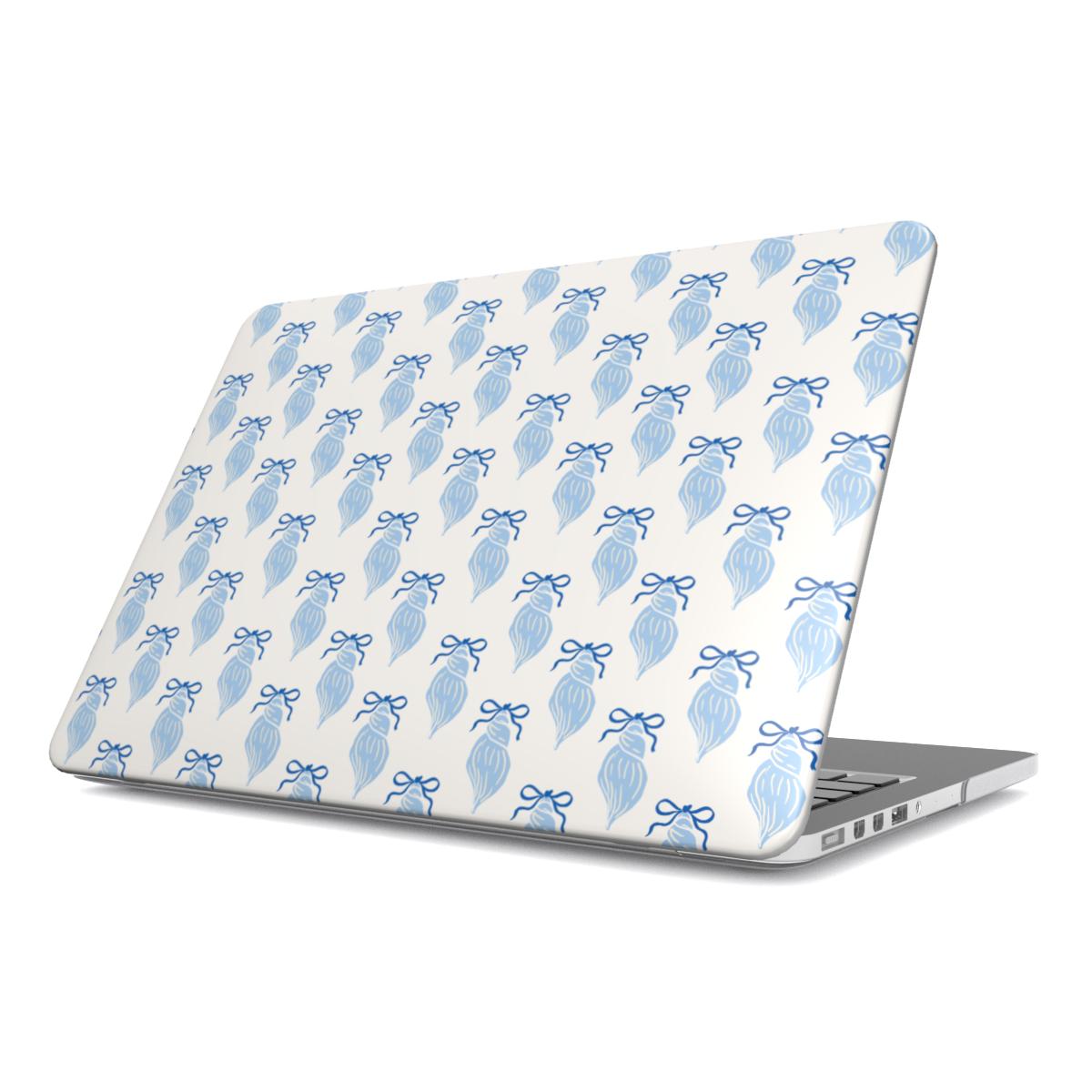 Snail Coastal Pattern MacBook Case