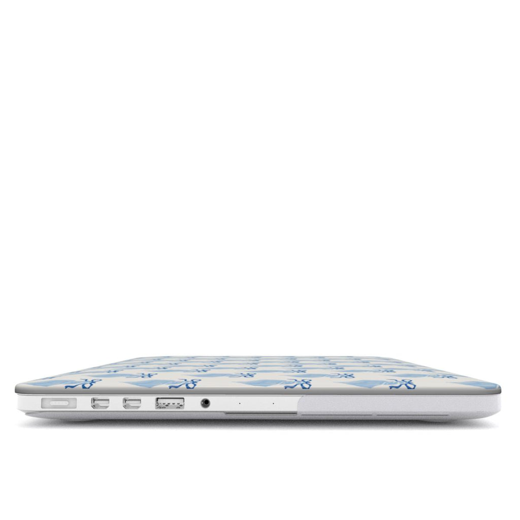 Snail Coastal Pattern MacBook Case