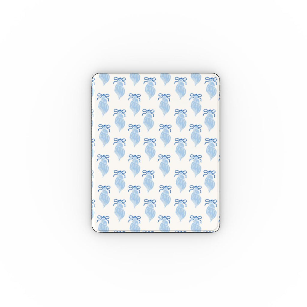 Snail Coastal Pattern Apple iPad Case