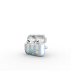 Sky Hibiscus Coastal Apple AirPods Tough Case