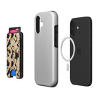 Ivory Tortoise Pattern Magnetic wallet