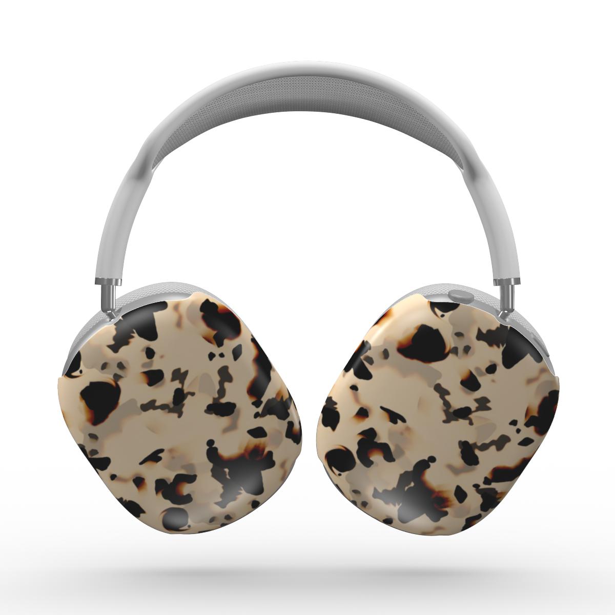 Ivory Tortoise Pattern Apple AirPods Max Tough Case