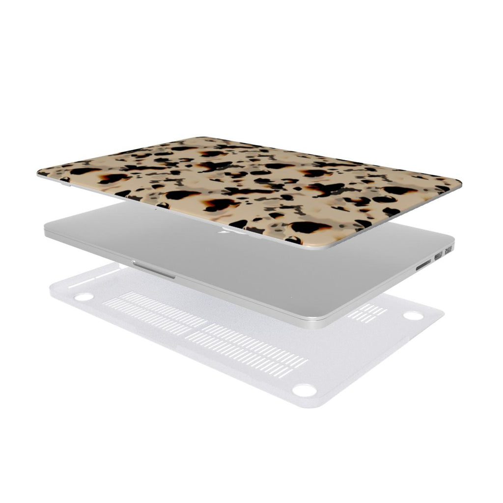 Ivory Tortoise Pattern MacBook Case