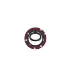 Blue Sky in Burgundy Polka Dots Ring Holder