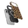 Classic Brown Leopard MagSafe Tough Phone Case