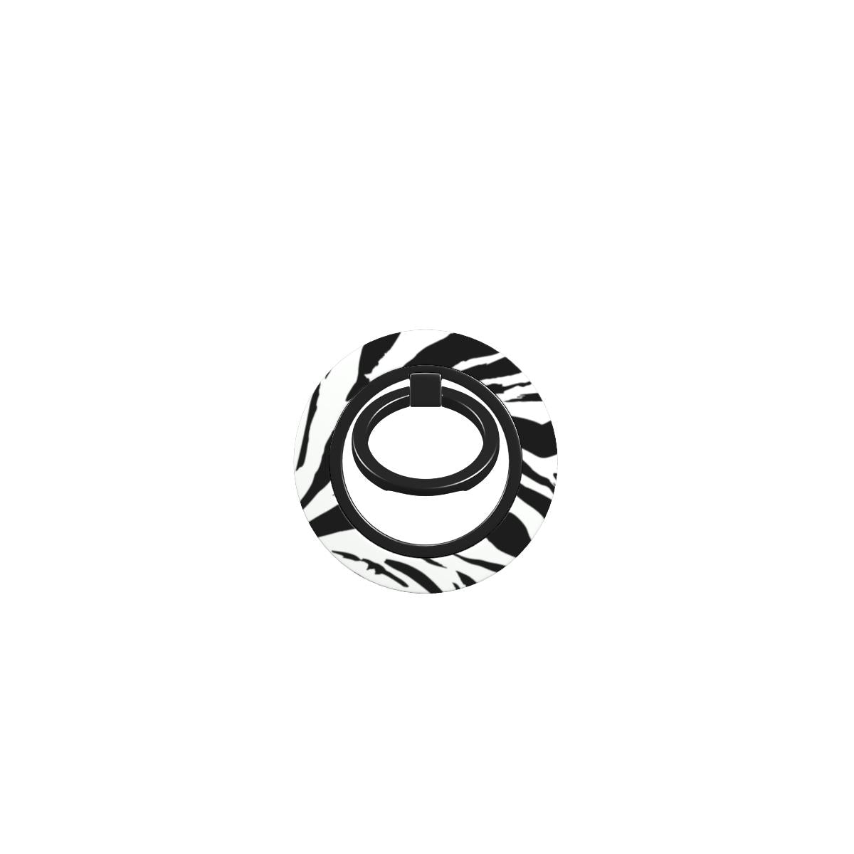 Black in White Tiger Ring Holder, 3D product render