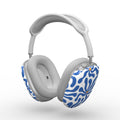 Blue Abstract Starburst Apple AirPods Max Tough Case, 3D product render