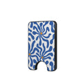 Blue Abstract Starburst Magnetic Wallet, 3D product render