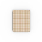 Camel Houndstooth Apple iPad Case — full view, full back print