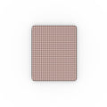 Cherry Mocha Houndstooth Apple iPad Case — full view, full back print