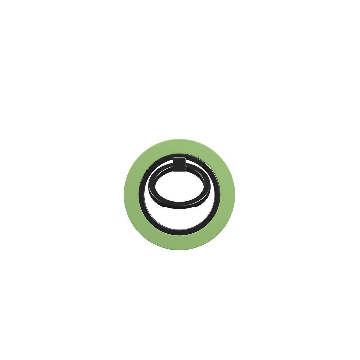 Chocomint Green Stripes Ring Holder, 3D product render
