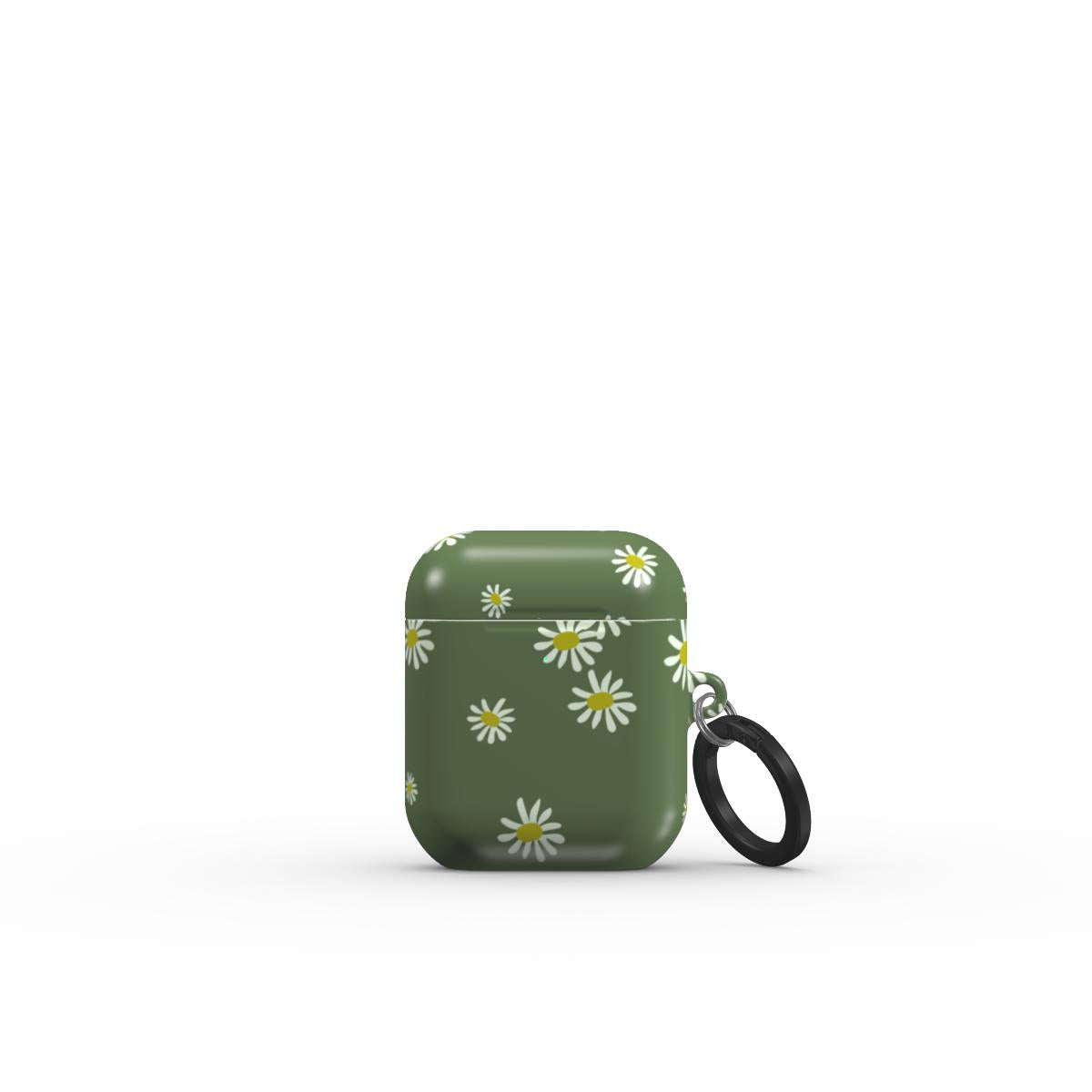 Daisy Ann Green Apple AirPods Tough Case, 3D product render